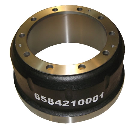 Brake drum shoe hub pad